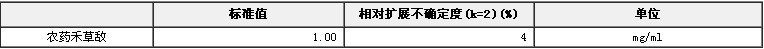 農(nóng)藥禾草敵溶液標(biāo)準(zhǔn)物質(zhì)