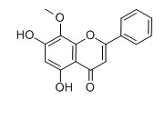 漢黃芩素對照品