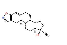 達那唑分子結(jié)構(gòu)圖