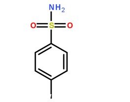 對甲苯磺酰胺分子結(jié)構(gòu)圖