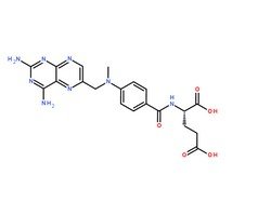 甲氨蝶呤分子結構圖