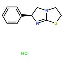 鹽酸左旋咪唑分子結(jié)構(gòu)圖