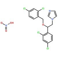 硝酸咪康唑分子結(jié)構(gòu)圖