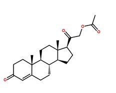 醋酸去氧皮質(zhì)酮分子結(jié)構(gòu)圖