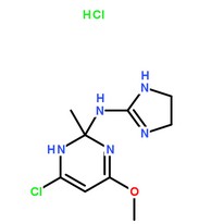 鹽酸莫索尼定分子結(jié)構(gòu)圖