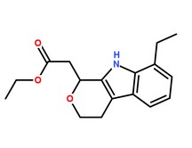 依托度酸分子結(jié)構(gòu)圖