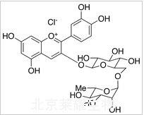 矢車菊素3-O-蕓香糖苷標(biāo)準(zhǔn)品