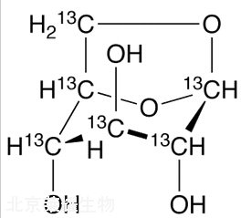 1,6-脫水β-D-吡喃葡萄糖-13C6