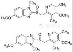 N-甲基奧美拉唑-d3（異構(gòu)體與咪唑的甲基化氮混合物）