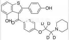 4-羥基雷洛昔芬-D4標(biāo)準(zhǔn)品（4-Hydroxy Raloxifene-d4）