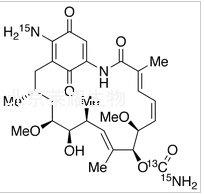 17-氨基格爾德霉素-13C,15N2標(biāo)準(zhǔn)品