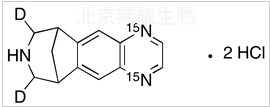 鹽酸伐尼克蘭-d2,15N2標(biāo)準(zhǔn)品