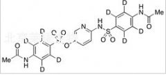 5-[4-(Acetylamino)benzenesulfonyloxy]sulfapyridine-d8 Acetate