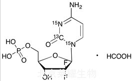 吉西他濱單磷酸甲酸-13C,15N2標(biāo)準(zhǔn)品