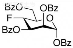 4-Deoxy-4-fluoro-1,2,3,6-tetra-O-benzoyl-α-D-mannose