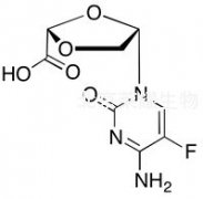 (2S,4S)-4-(4-Amino-5-fluoro-2-oxopyrimidin-1(2H)-yl)-1,3-dioxolane-2-carboxylic Acid