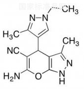 6-Amino-4-(1-ethyl-3-methyl-1H-pyrazol-4-yl)-3-methyl-1,4-dihydropyrano[2,3-c]pyrazole-5-c