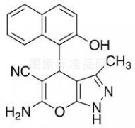 6-Amino-4-(2-hydroxy-1-naphthyl)-3-methyl-1,4-dihydropyrano[2,3-c]pyrazole-5-carbonitrile