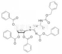 N2,N4-Bis-Cbz-N-[imino-(1-ribofuranosylamino)methyl]urea 2’,3’5’-Tribenzoate