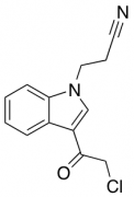 3-[3-(2-Chloroacetyl)-1H-indol-1-yl]propanenitrile