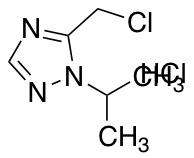 5-(chloromethyl)-1-(propan-2-yl)-1H-1,2,4-triazole hydrochloride