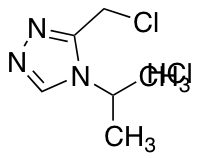 3-(chloromethyl)-4-isopropyl-4H-1,2,4-triazole hydrochloride