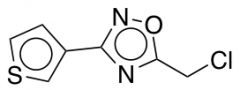 5-(chloromethyl)-3-(3-thienyl)-1,2,4-oxadiazole