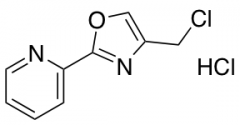 2-[4-(Chloromethyl)-1,3-oxazol-2-yl]pyridine Hydrochloride