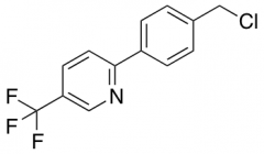 2-[4-(Chloromethyl)phenyl]-5-(trifluoromethyl)pyridine