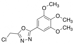 2-(Chloromethyl)-5-(3,4,5-trimethoxyphenyl)-1,3,4-oxadiazole