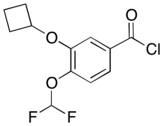 3-Cyclobutoxy-4-(difluoromethoxy)benzoyl Chloride