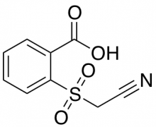 2-[(cyanomethyl)sulfonyl]benzoic Acid