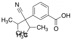3-(1-Cyano-1-isopropyl-2-methyl-propyl)-benzoic Acid