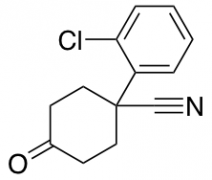 4-Cyano-4-(2-chlorophenyl)cyclohexanone