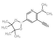 3-Cyano-2-(N,N-dimethylamino)pyridine-5-boronic acid, pinacol ester