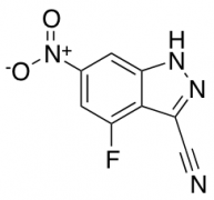 3-Cyano-4-fluoro-6-nitro-1H-indazole