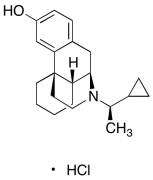 17-[(1R)-1-Cyclopropylethyl]morphinan-3-ol Hydrochloride