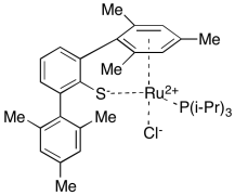 Chloro[(1,2,3,4,5,6-eta)-2,2'',4,4'',6,6''-hexamethyl[1,1':3',1''-terphenyl]-2'-thiolato-k