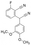 2-[Cyano(3,4-dimethoxyphenyl)methyl]-6-fluorobenzenecarbonitrile