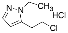 5-(2-chloroethyl)-1-ethyl-1H-pyrazole hydrochloride