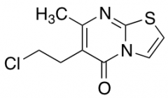 6-(2-Chloroethyl)-7-methyl-5h-thiazolo[3,2-A]pyrimidin-5-one