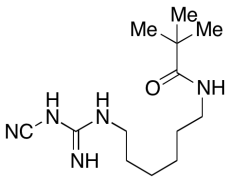N-(6-(3-Cyanoguanidino)hexyl)pivalamide