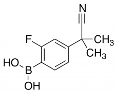 4-(1-Cyano-1-methylethyl)-2-fluorophenylboronic acid