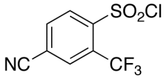 4-Cyano-3-(trifluoromethyl)benzenesulfonyl Chloride