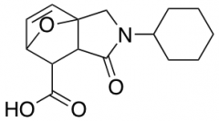 3-Cyclohexyl-4-oxo-10-oxa-3-azatricyclo[5.2.1.0~1,5~]dec-8-ene-6-carboxylic Acid