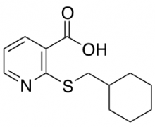 2-[(Cyclohexylmethyl)sulfanyl]pyridine-3-carboxylic Acid