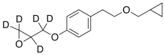 [[4-[2-(Cyclopropylmethoxy)ethyl]phenoxy]methyl]oxirane-d5