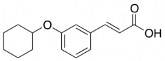 3-[3-(Cyclohexyloxy)phenyl]prop-2-enoic Acid