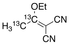 &alpha;-Cyano-&beta;-methyl-&beta;-ethoxyacrylonitrile-13C2