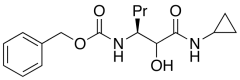 N-[(1S)-1-[2-(Cyclopropylamino)-1-hydroxy-2-oxoethyl]butyl]carbamic Acid Benzyl Ester